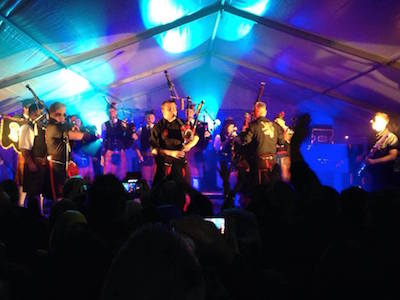 Chilli Pipers in Comrie