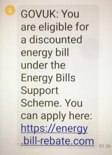 Energy Rebate Phone Call